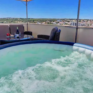 Apartment Alpha - 2 Bedrooms, Private Rooftop Patio With Hot Tub, Bbq And View, Ferragudo (Faro)